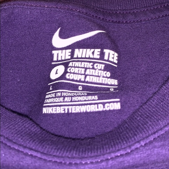 Purple Nike long sleeve shirt - Picture 3 of 3